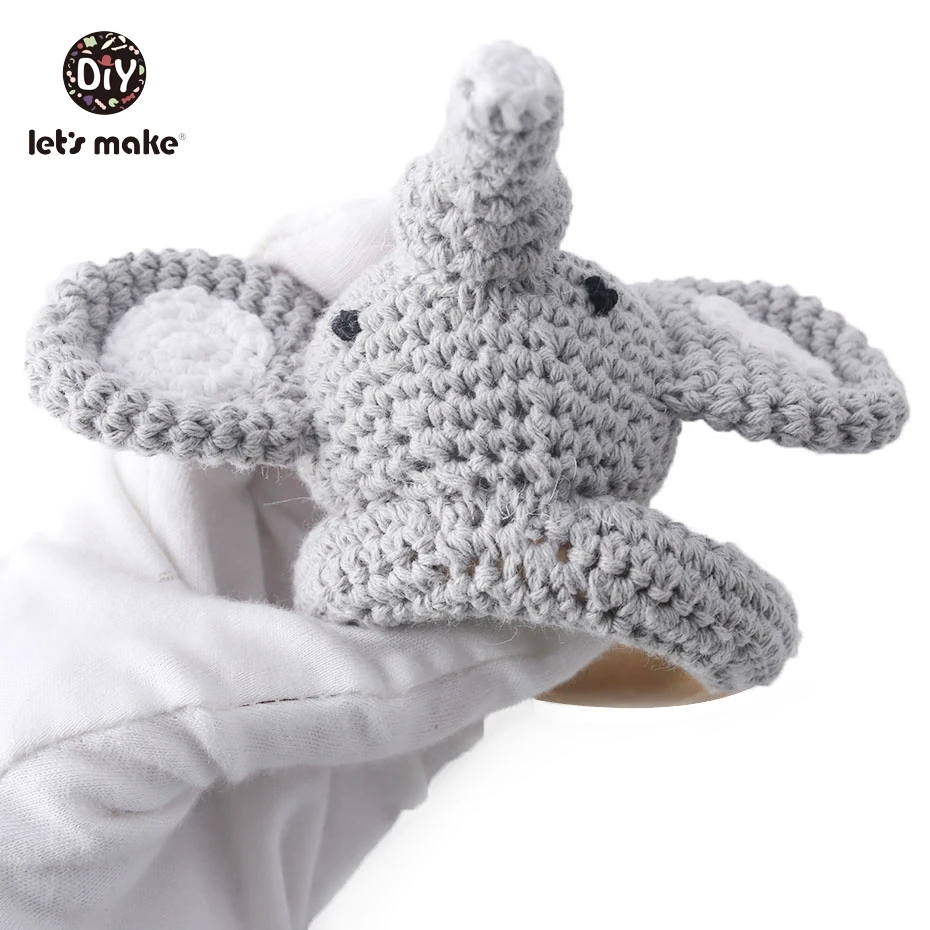 Amigurumi เด็ก Rattle โครเชต์ Unicorn Bell Handmade Montessori ของเล่นการ์ตูนการศึกษา Rattles ของเล่นเด็ก1Pc Let 'S Make