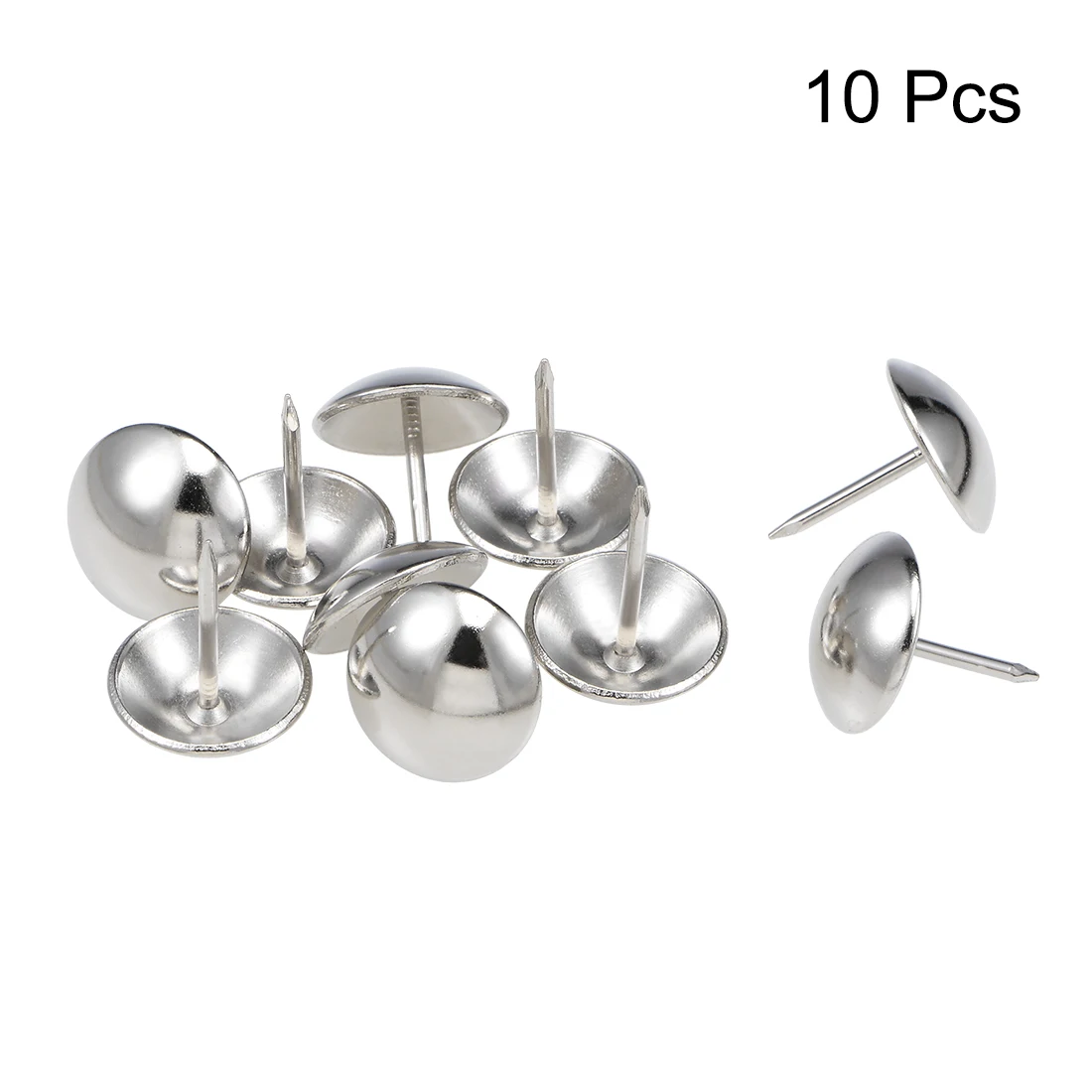 Uxcell Bekleding Nails Tack 19Mm Hoofd Dia Rvs Ronde Duim Push Pins 10 Pcs