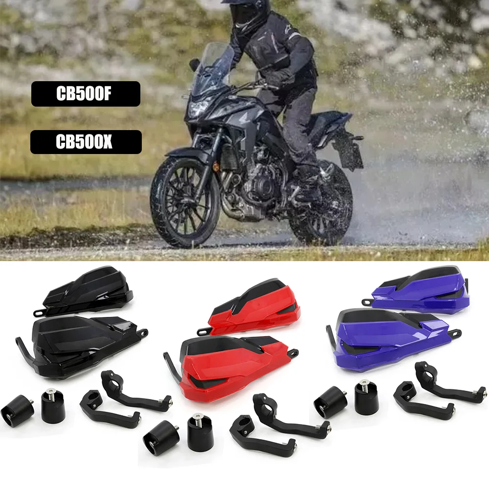 

NEW motorcycle wind shield handle hand guards motocross handguards For Honda CB500X CB500F 2019 2020 2021