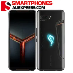 グローバルウエディングasus rog電話,2 8GB RAM,128GB ROM,6.59インチ画面,snapdragon 855 CPU,6000mAhバッテリー