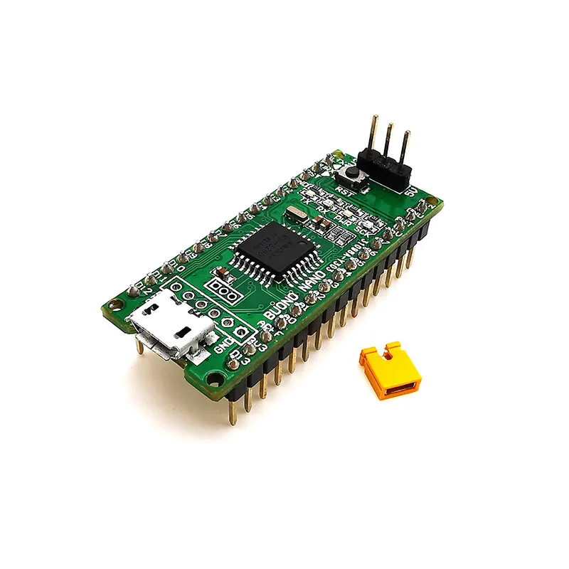 Massduino Nano V3.0 MD-328D Micro USB 5V 3.3V Seleccionable CH340G 16bit AD para Arduino