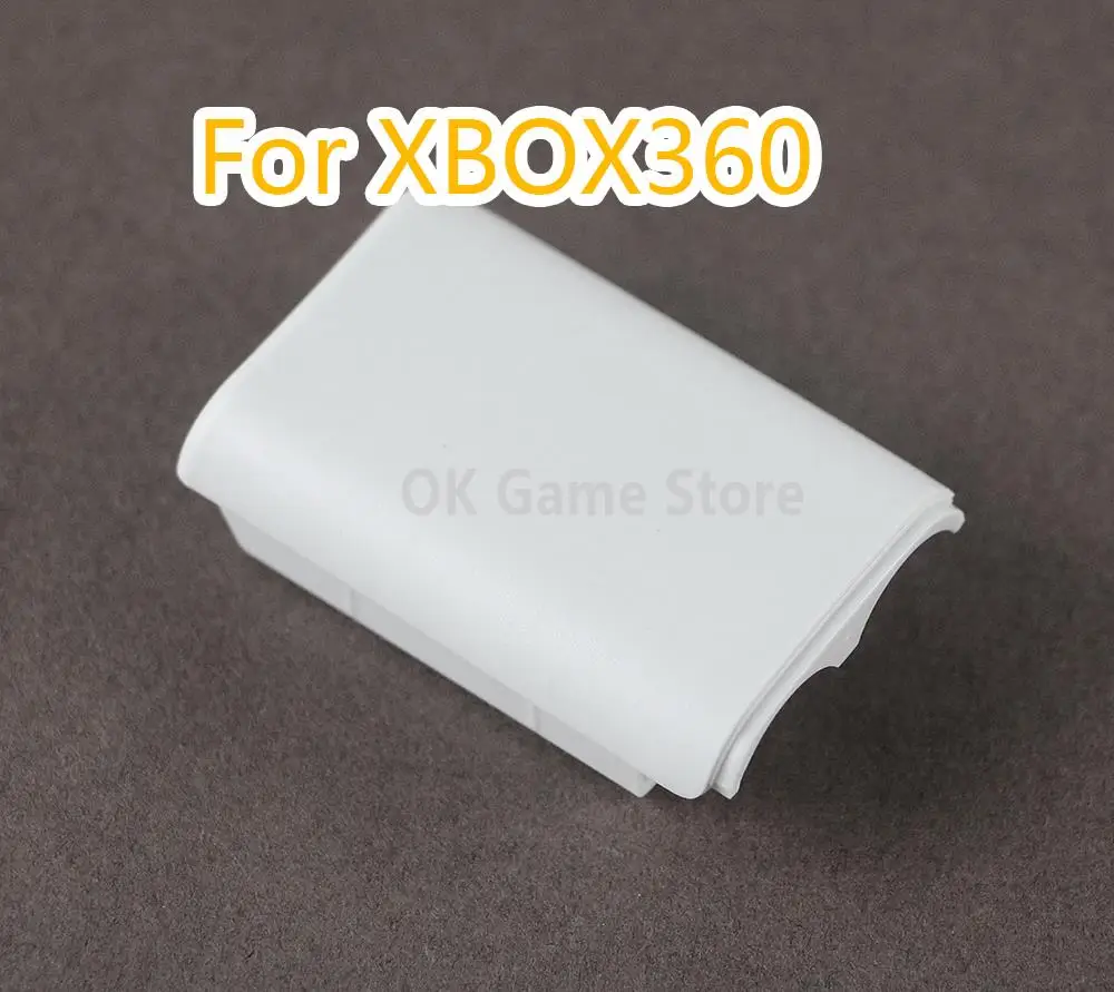 2pcs/lot Black White Battery Case for Xbox 360 Wireless Controller Rechargeable Battery Cover For Xbox 360 Controller