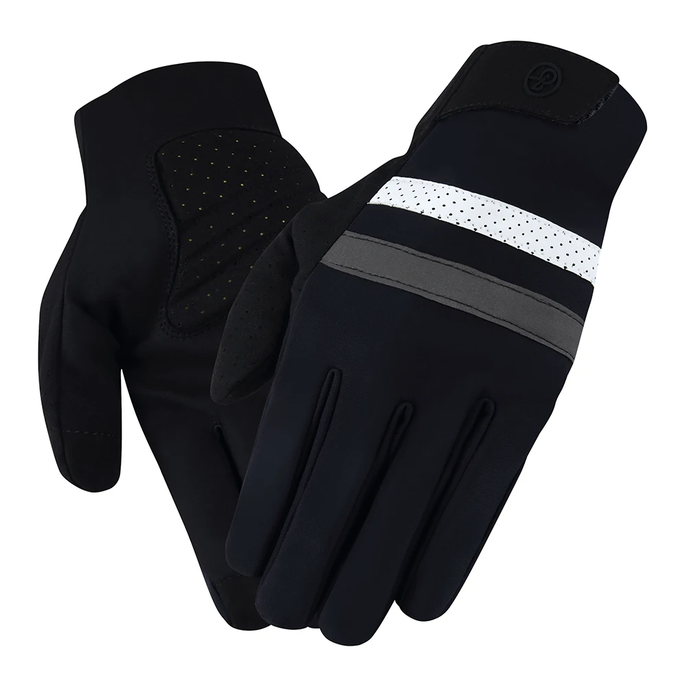 Ykywbike Winter Fahrrad handschuhe Fahrrad handschuhe wind dichte wasserdichte thermisch warme Fleece MTB Handschuhe Langstrecken-Fahrrad handschuhe