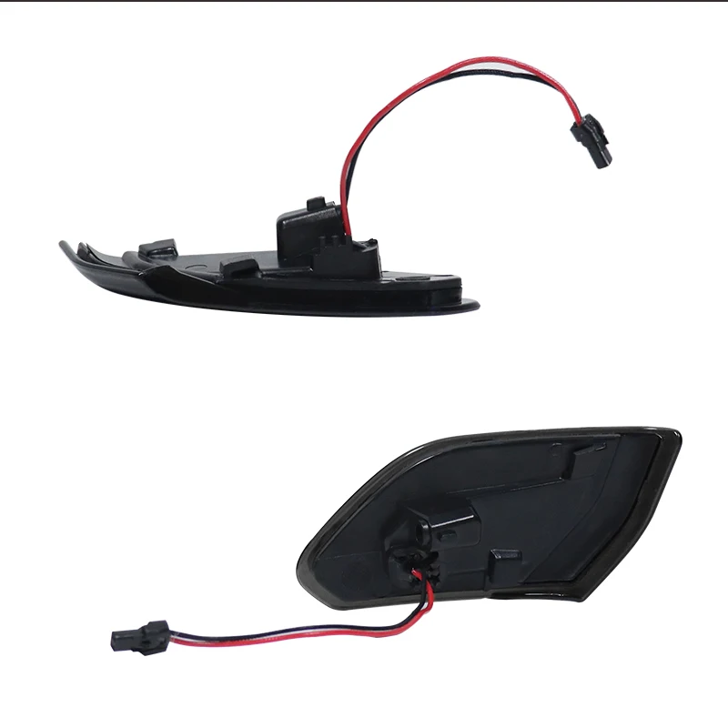 2Pcs Car Amber LED Front Bumper Side Marker Turn Signal Blinker Light For Jeep Wrangler JL 2018-2021 Gladiator JT 20-21