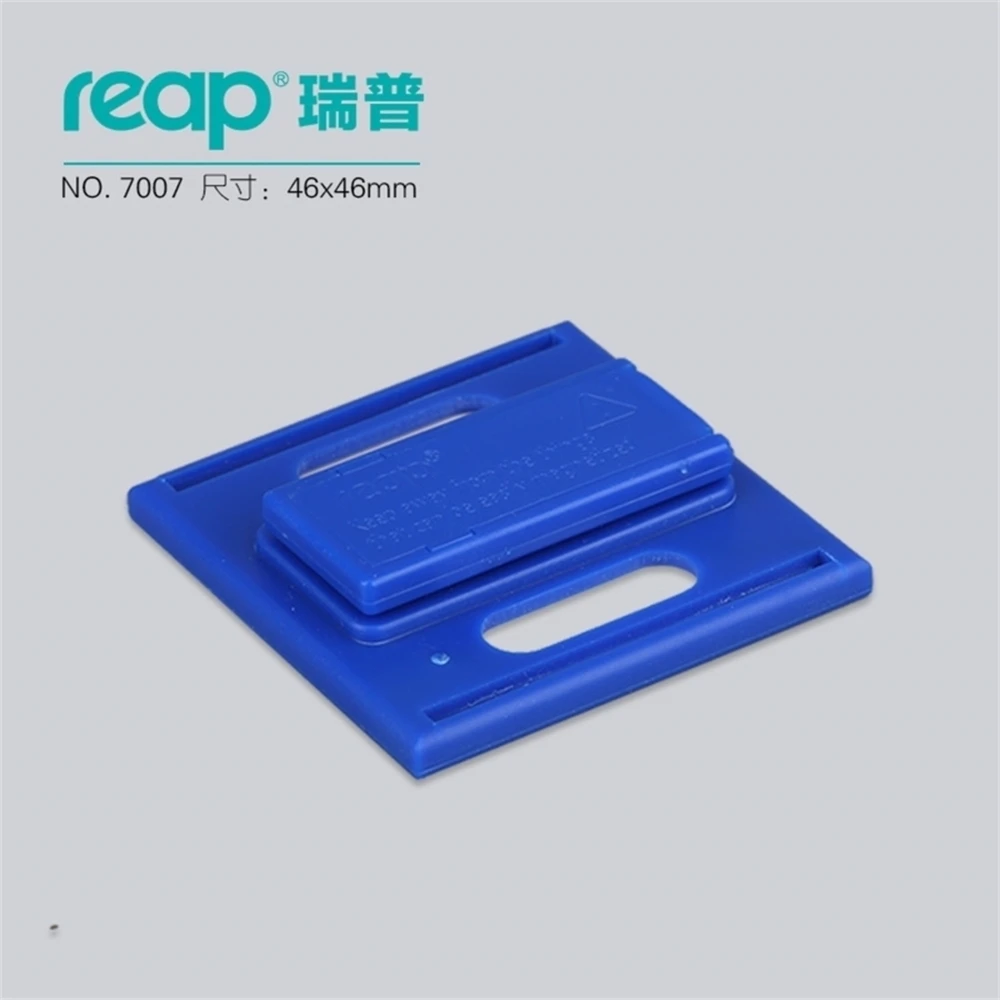 

Lot Reap7007 10pcs/1 Abs 46*46mm Magnetic Name Tag Badge Holder Magnet Badges Id Holders Work Employee Card