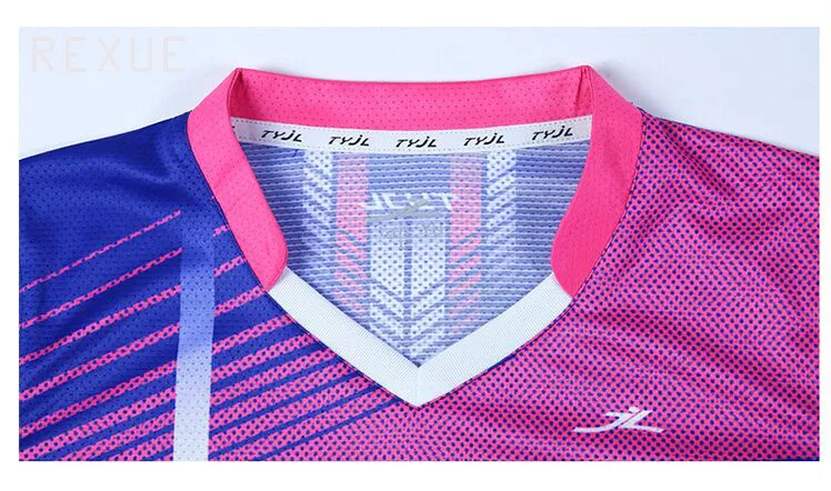 Camiseta de tenis de bádminton para mujer, jersey de tenis de mesa, ropa informal para jóvenes, ropa de ping pong, uniforme de entrenamiento de equipo para niñas