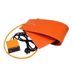 1200W 220V Guitar Side Bending Silicone Heat Blanket Integrated Digital Thermostat Controller Guitar Accessories 6x36''