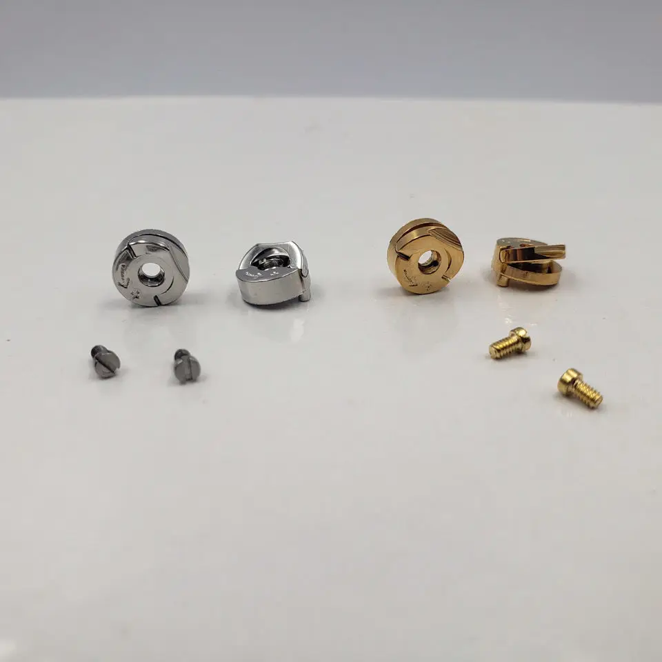 Gold/Silver Gas Refill Bottom Screw/Adjust Gas Bottom Screw/Echo Plate Screw For Dupont L2 Ligne2 Lighter Repair Parts