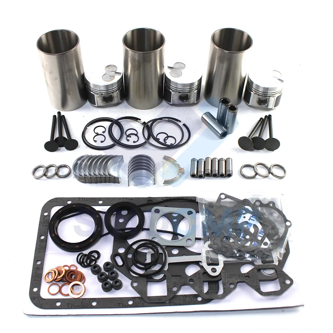 3TNA72 3TNA72UJ Engine Overhaul Rebuild Kit for Mini Digger Tractor Generator Etc