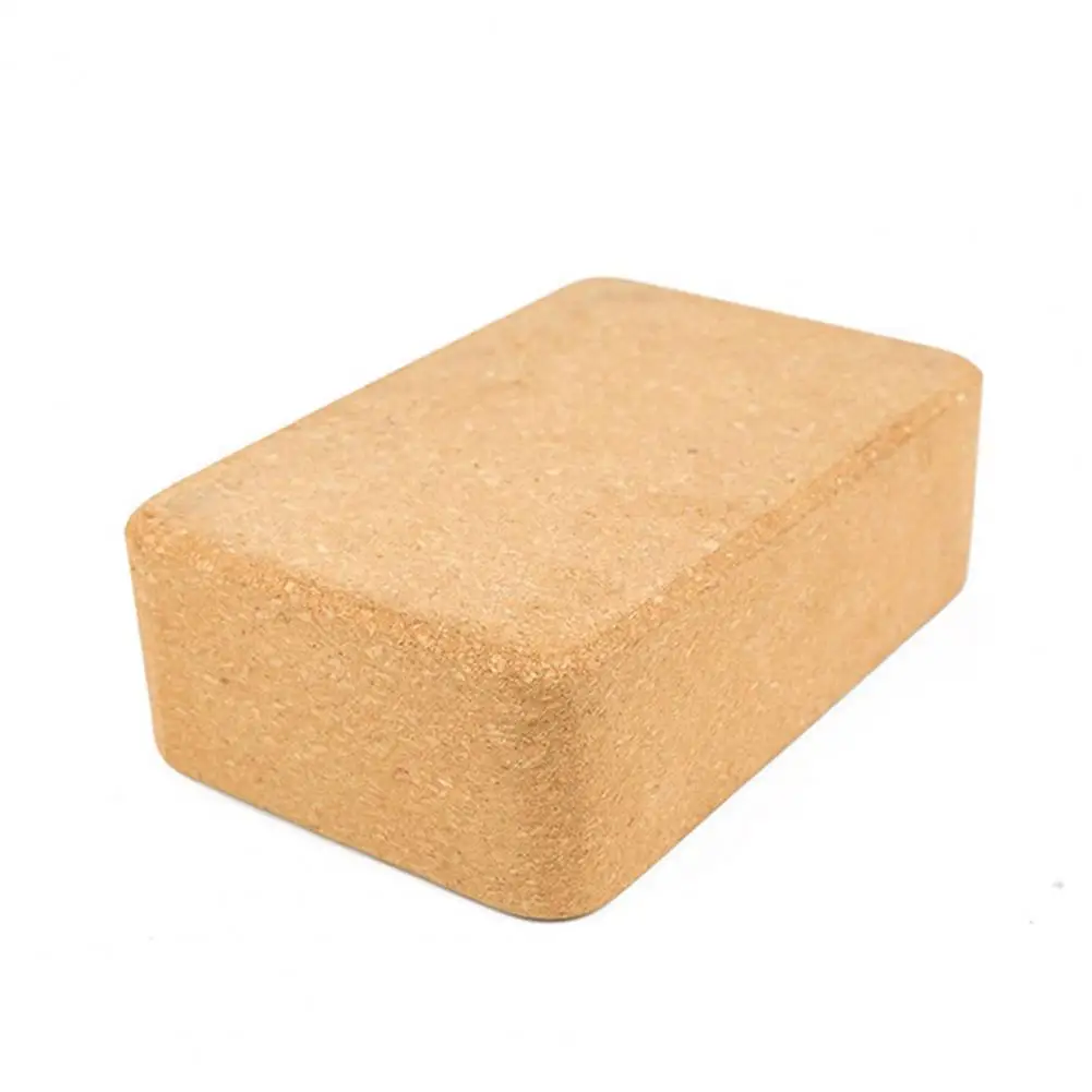 2Pcs Yoga Block High Density Stretching Aid Eco-friendly Natural No Odor Soft Wood Yoga Equipment Brick for Women Men