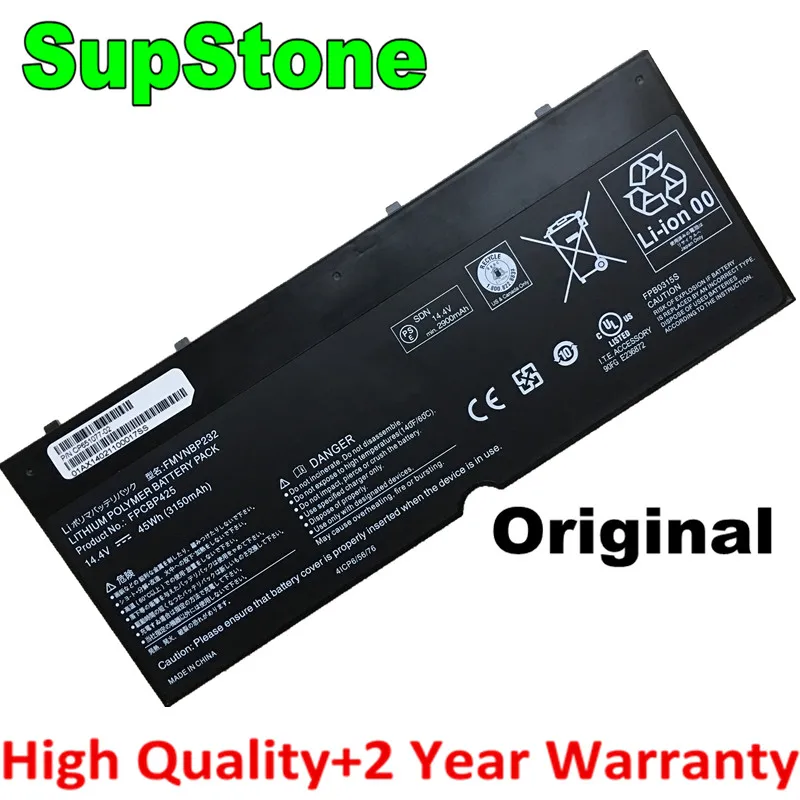 

Аккумулятор SupStone FPCBP425 FMVNBP232 для ноутбука Fujitsu Lifebook U745 T935 T904U FPB0315S