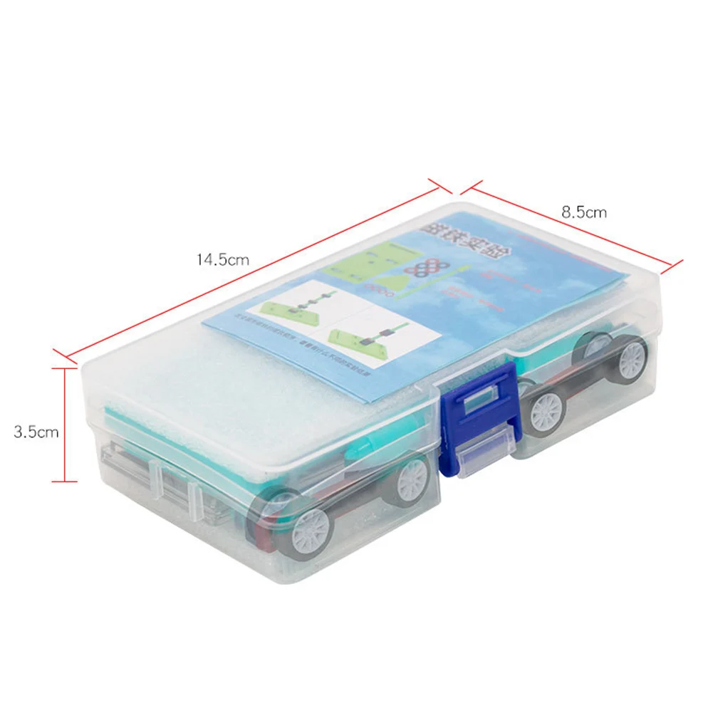 Conjunto de ímãs de física e ciências, kit de carro com barra de ciências, com bússola e ferramenta para experimento de crianças