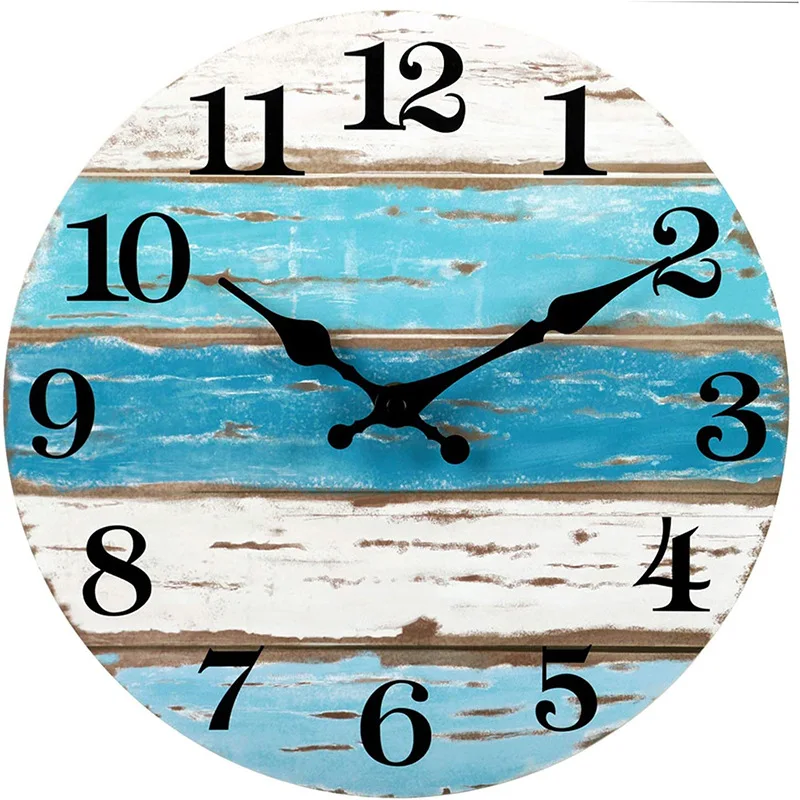 

Wall Digital Clock Living Room Decoration Retro Wooden Clock Wall Clock for Kids Rooms Digital Wall Clock Creative Home Decore