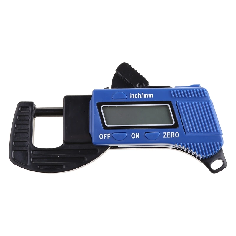 2021 New Electronic Digital LCD 0-12.7mm Thickness Caliper Carbon Fiber Micrometer Guage