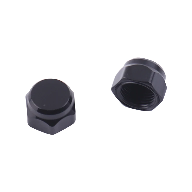 2 Pcs Aluminum Alloy M8 Nut for Fishing Reel Handle Central  Screw Cap