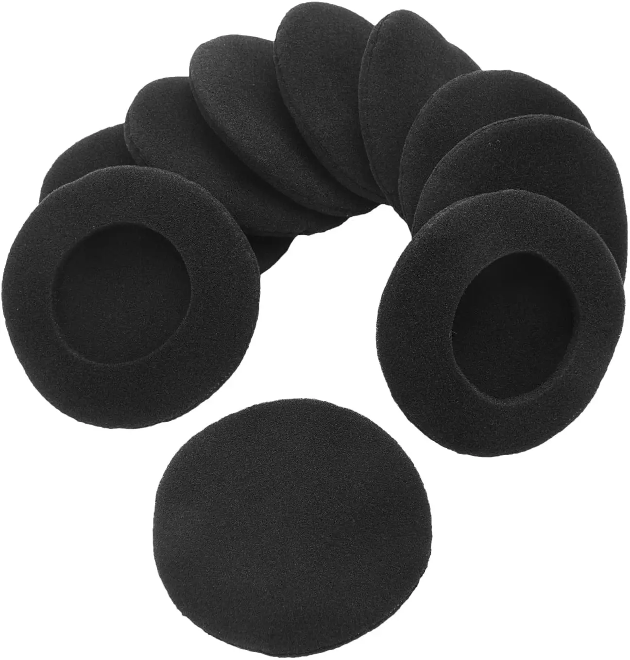 5 Pairs Foam Earpads Ear Pad Cushion Cover Compatible with Sony MDR-IF240R, MDR-NC6/ Plantronics PLNAUDIO478/ Logitech H600 Head