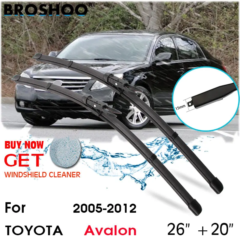 Car Wiper Blade Front Window Windscreen Windshield Wipers Blades pinch tab Auto Accessories For TOYOTA Avalon 26