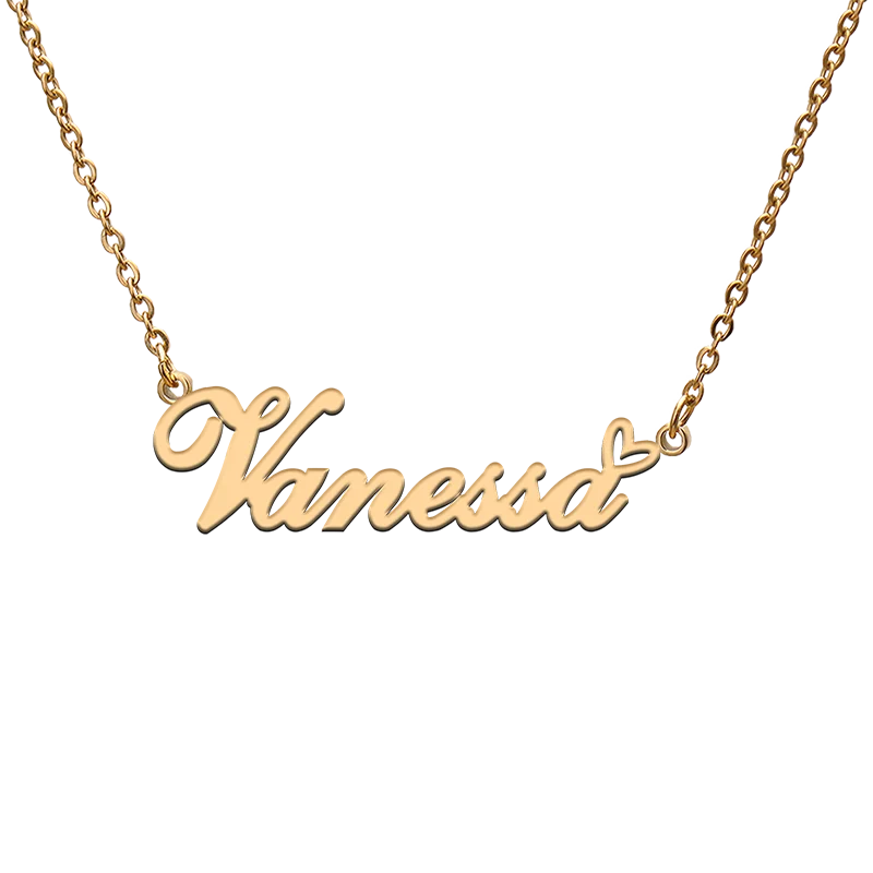 

Custom Personalized Name Necklaces for Vanessa Best Friends Birthday Christmas Mother Days Jewelry Gifts