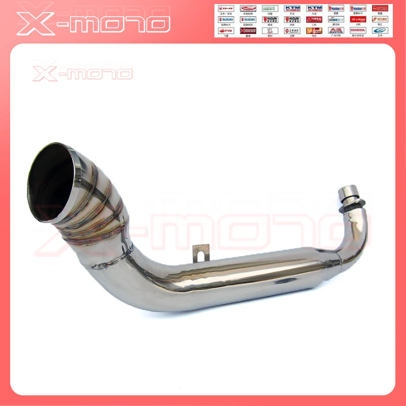 Motorcycle Custom Stainless Steel Turn Out Muffler Exhaust for 50cc 70cc 110cc Monkey Bike Z50 Dax Motorcycle Muffler Exhaust