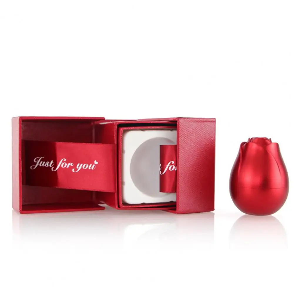 แฟชั่นกำมะหยี่สีแดงกล่องแหวนงานแต่งงานกล่องเก็บเครื่องประดับ Rose ออกแบบดอกไม้ของขวัญสร้อยคอจี้กล่องสะสม