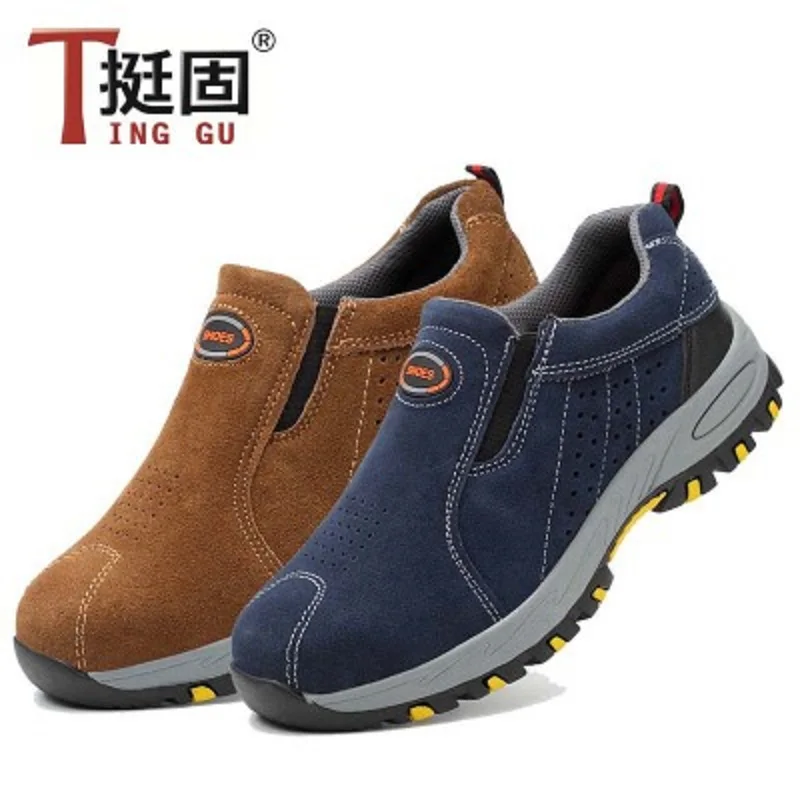 

Pedal type leisure sports welding shoes welder's work shoes Safety shoes boots for men women