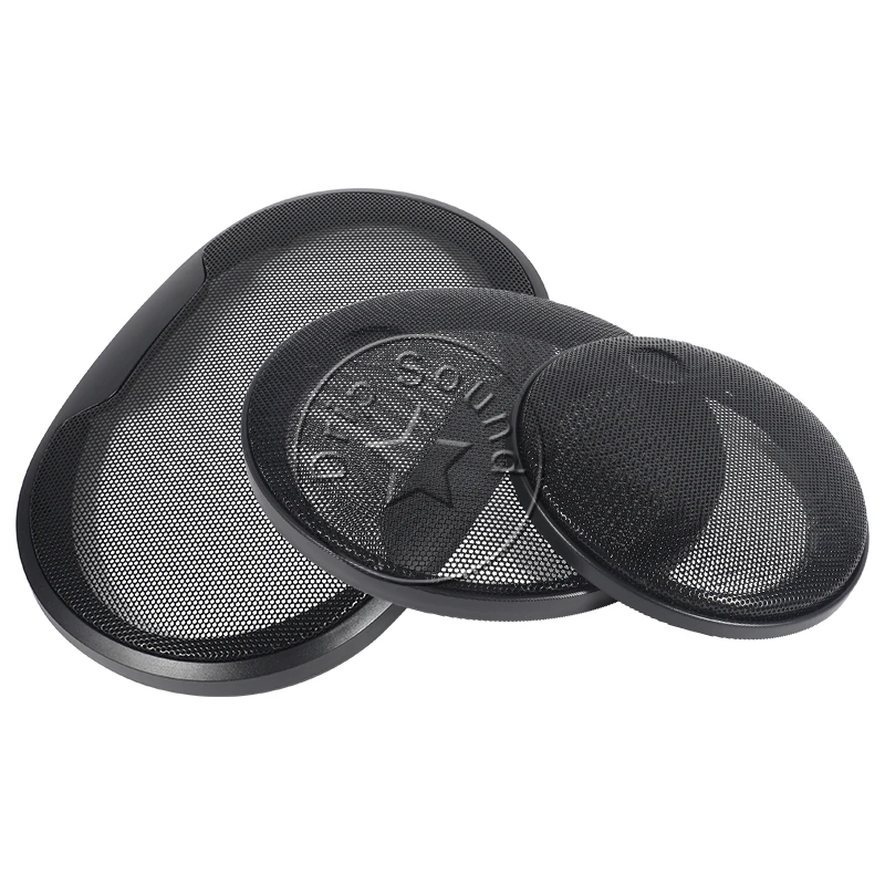 Für 4"/6,5"/6"x9" Zoll Lautsprecher Grill Abdeckung Hochwertige Auto Home Audio Conversion Net Dekorative Kreis Metall Mesh Schutz # 3