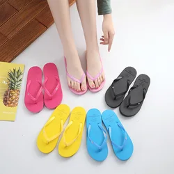 New Couple Flip-flops Female Fashion Home Summer Slippers Men Clip Feet Flip Flops Non-slip Beach Sandals Men Slippers