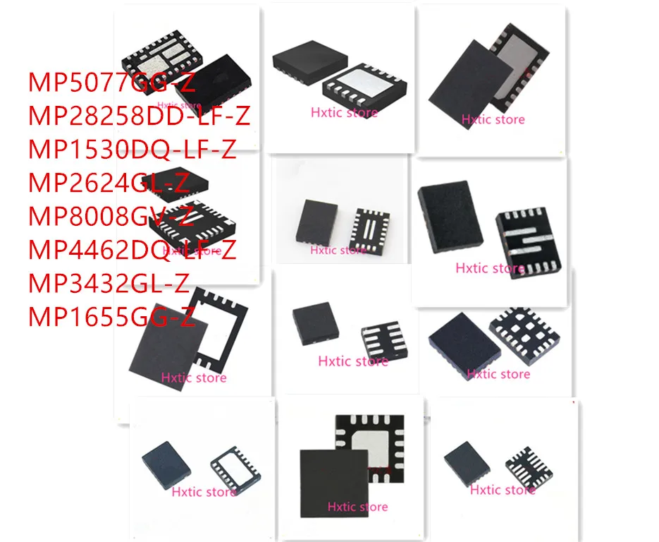 10PCS MP5077GG-Z MP28258DD-LF-Z MP1530DQ-LF-Z MP2624GL-Z MP8008GV-Z MP4462DQ-LF-Z MP3432GL-Z MP1655GG-Z IC