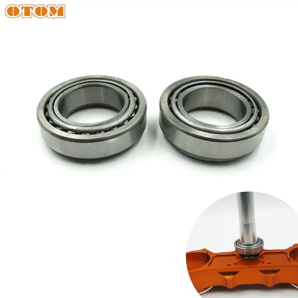 OTOM Motorcycle Triple Clamps Steering Stem Bearing Kit For KTM EXC SX SX-F XC-W XCF-W EXC-F 125 300 350 450 525 530 1 Pair