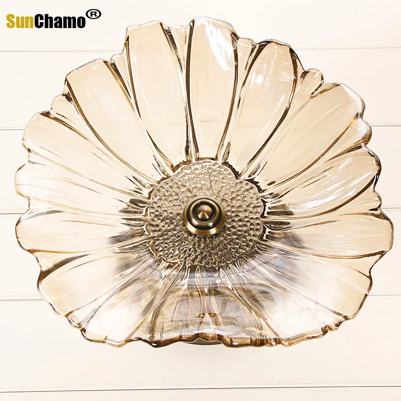 2022  Fruit Plate European Style Light Luxury Modern Home Living Room Coffee Dining Table Glass Decoration Large Diameter 40cm