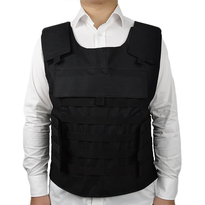 NIJ IIIA Level 3A Bulletproof Vest Body Armour Ultra-Comfortable Lightweight Concealed Hidden Inside Wear Soft Anti-Bullet