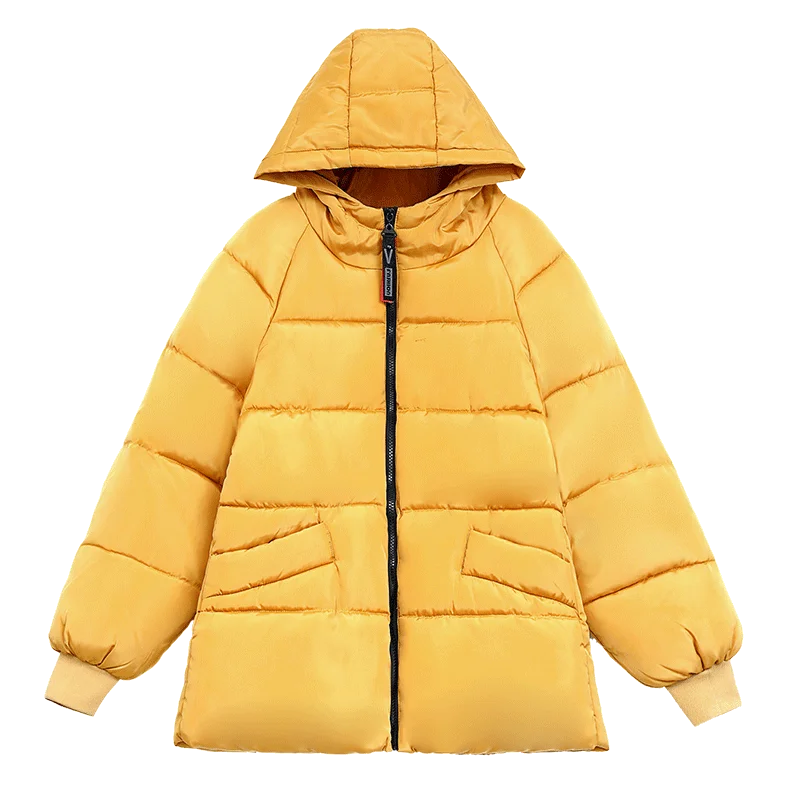 XL-8XL Womens Oversize Itself Jacket 2024 New Winter Thick Warm Cotton Coat Down Cotton Jacket Short Women Parkas Female 150kg