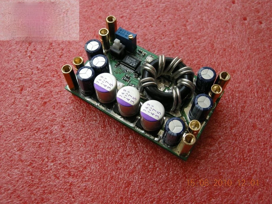 Módulo de fonte de alimentação portátil do computador do carro. 15a ltc3780 buck-boost módulo de fonte de alimentação DC-DC