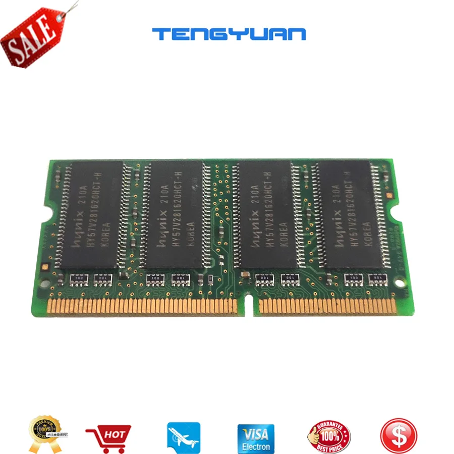 64MB 128MB SO-DIMM memory module for HP Designjet 500 500PS 500mono 779-60270 C2388A C2387A CH654A in printer parts