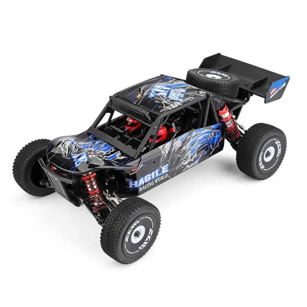 Wltoys 124018 RTR RC Car 60km/h 4WD 1:12 Metal Chassis Remote Control Cars Off-Road Truck 2200mAh Kids Toys Children's Day Gift