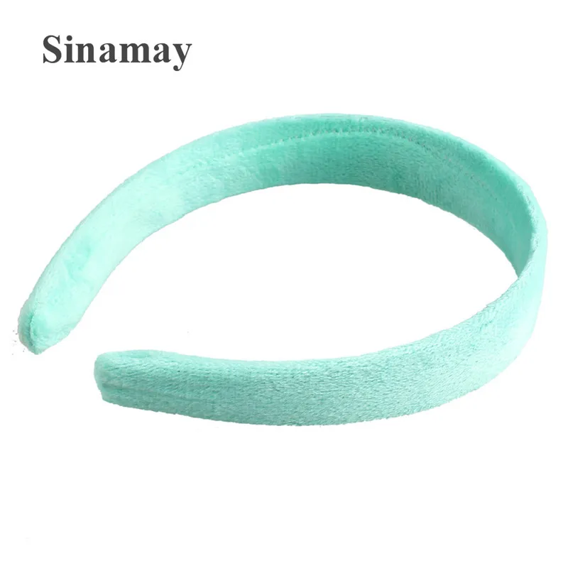 25MM Width Velvet Headband For Women Girls Handbans Candy Color Headwear Fashion Hair Bands Accessories For Girls Hairbands