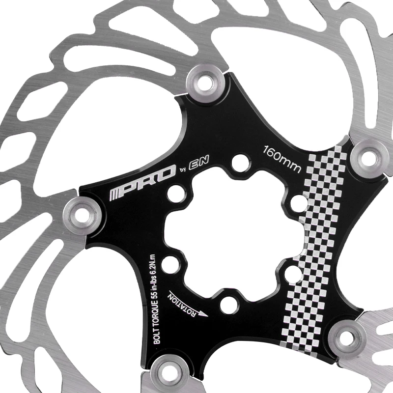 IIIPRO Mountain Bike Brake Disc 140mm 160mm 180mm 203mm Ultra-light Disc Brake Rotor Strong Heat Dissipation Brake Pads