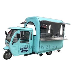 New Fast Food Tricycle/Tricycle Food Cart Outdoor Mobile Food Truck