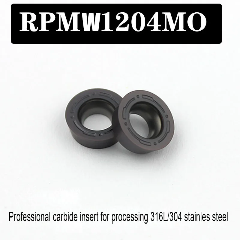 RPMW1204MO RPMW1103MO turning tool carbide insert Lathe CNC milling tools cutter specialize in Stainless steel and common steel