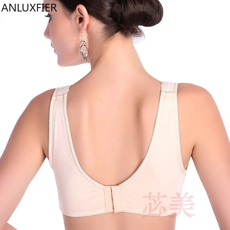 X9025 Women Bra Silicone Inserts Post Mastectomy Bra Underwear Pocket Bra Breast Cancer Female Lingerie Lace Bras with Pocket