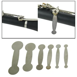 6pcs Pastiglie Clarinetto Strumenti di Riparazione Kit Pulsante A Fiato Strumenti per Clarinetto Clarinetto Tubo di Regolazione Cboe Fagotto