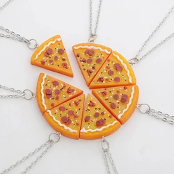 Best Friends Forever Necklace Pizza Necklace or Keychian Bff Friendship Best Gifts for Friends Necklaces Cute Fashion Jewelry