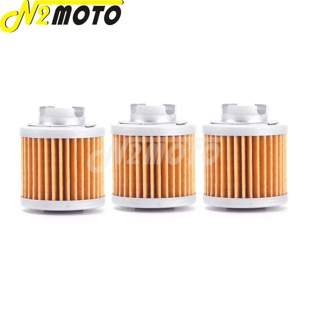 3PCS Motor Engine Oil Cleaner Filter for Honda ATC125M TRX125 FourTrax YX Zongshen ZS190 Kitaco Takegawa Daytona 150/190 Anima