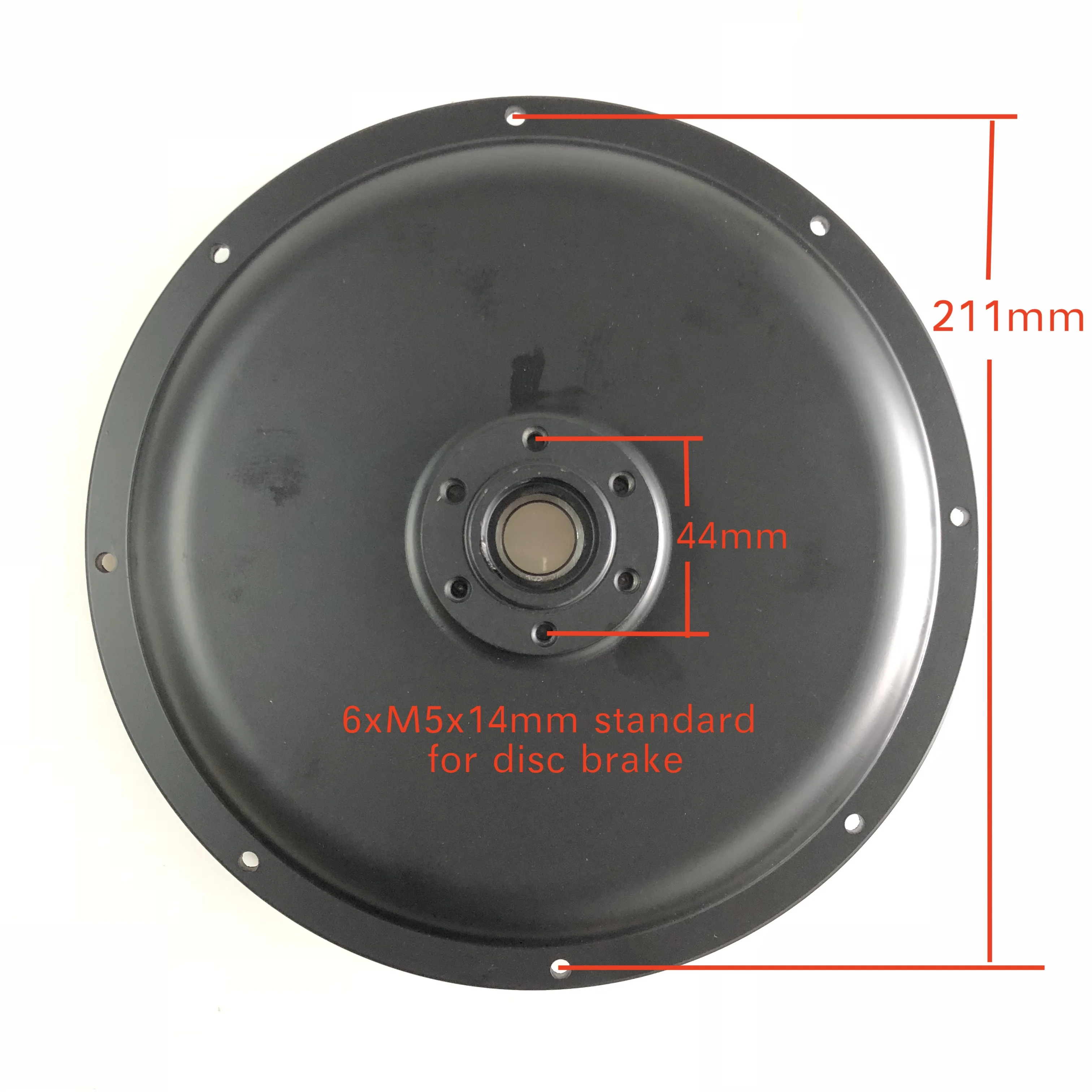 AliExpress NONE 1000W 1500W 2000W MTB Hub Motor Disc Brake Cover Gearless Hub Direct Drive Engine Back Cover Case Alloy Material
