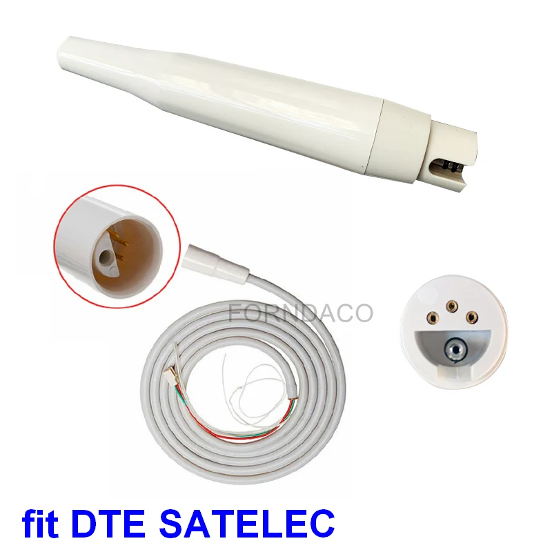 Dental Handpiece with Silicon Tube Cable Fit DTE Satelec Ultrasonic Piezo Scaler