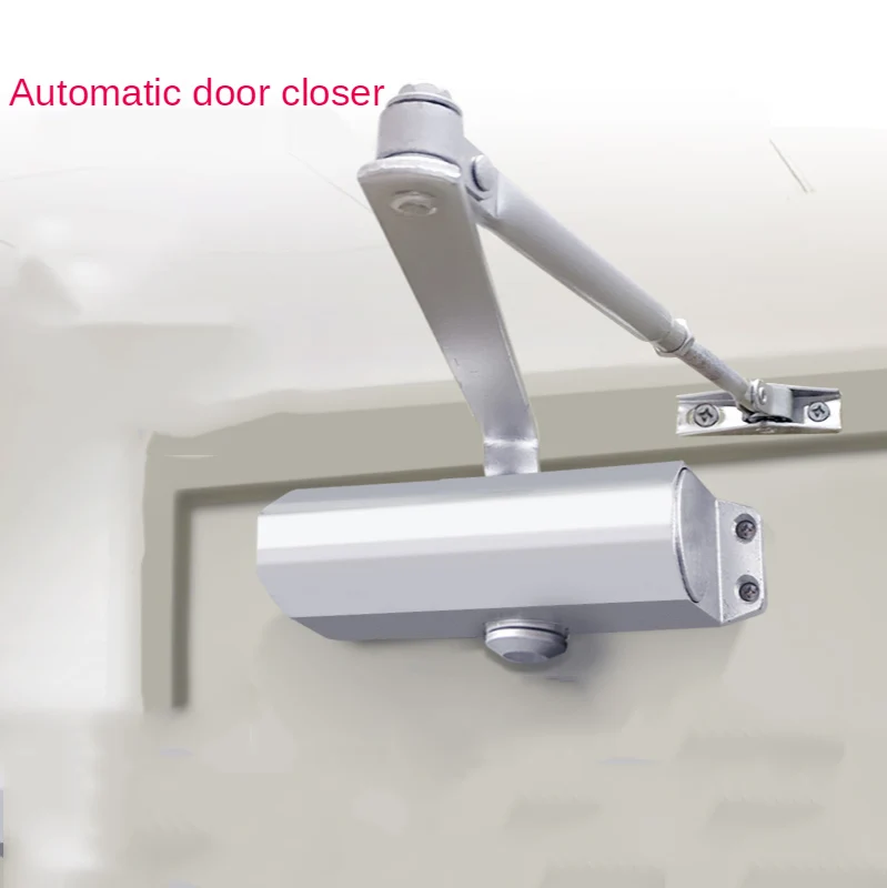 Hydraulic Buffer Door Closer Household Punch-free Automatic Door Closer  25KG to 85KG Adjustable Speed Door Closing Equipment