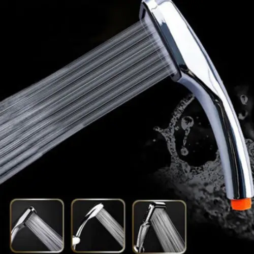 2020 New Fashion Hot Popular High Pressure Chrome Shower Head Bathroom Powerful Energy Water Saving Filter