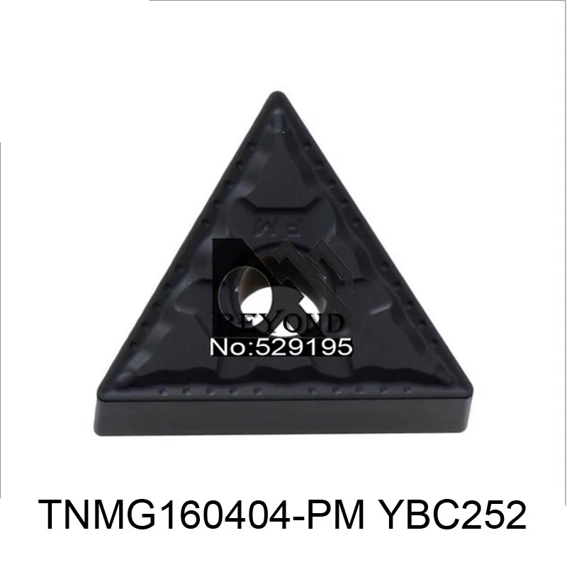 

Original TNMG160404-PM YBC252 TNMG 160404 Carbide Inserts Lathe Tools for Mssnr Msknr Msbnr Lathe Cutter CNC Turning