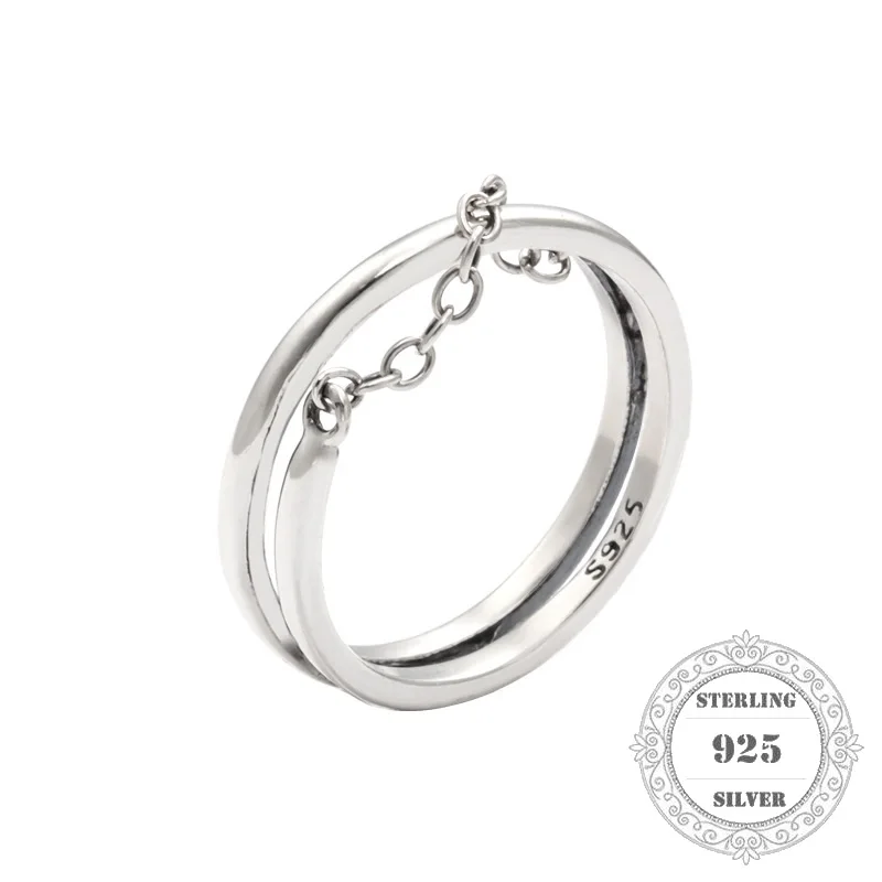 Ring Chain ,Thomas Style Glam Fashion Good Jewerly For Women,Ts Gift In 925 Sterling Silver,Super Deals