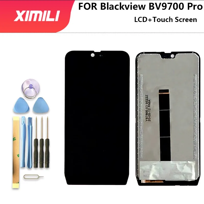 

Original Tested For Blackview BV9700 Pro Lcd Display with Touch Screen Digitizer Assembly Replacement Parts For BV 9700Pro Phone